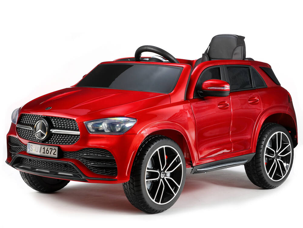 Elektrické autíčko Mercedes-Benz GLE 450, vínové lakování