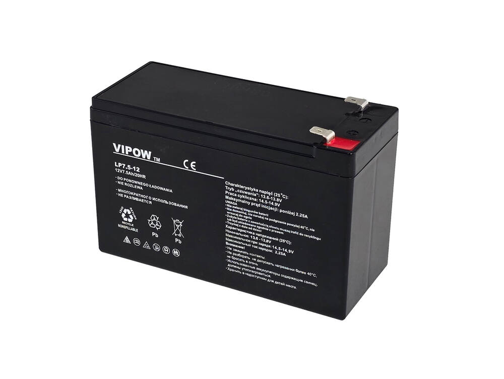 Gélová nabíjacia batéria 12V/7,5Ah