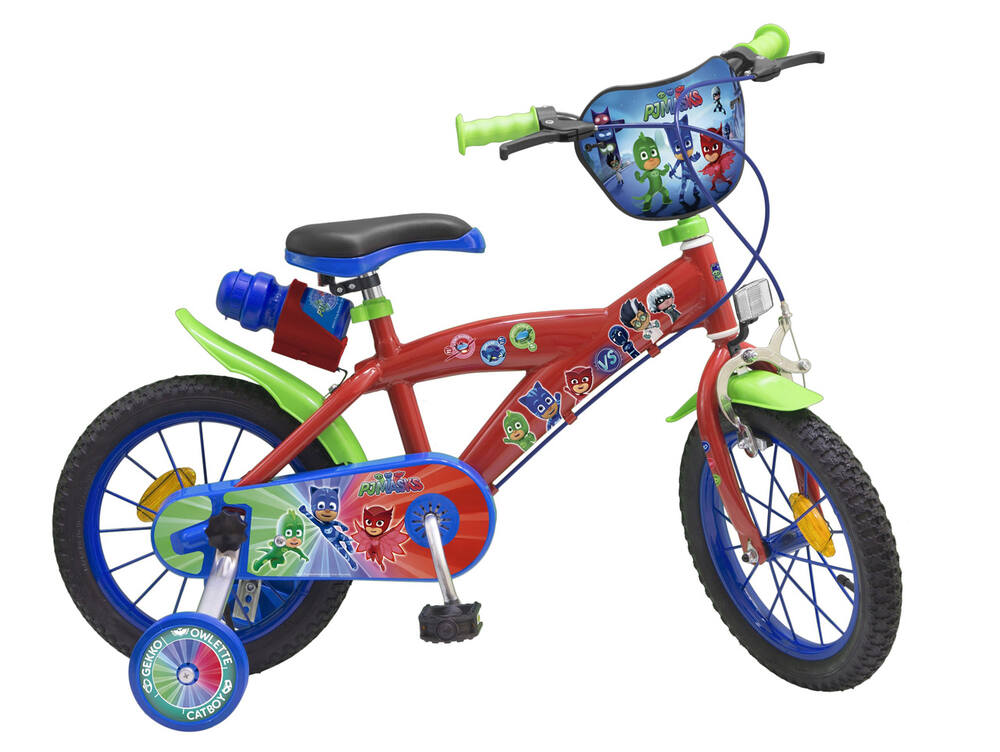 PJ Masks - Dětské kolo 16" Toimsa, červené