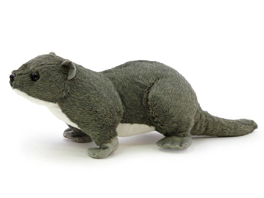 andos Plyšová vydra 40 cm + ocas 17 cm