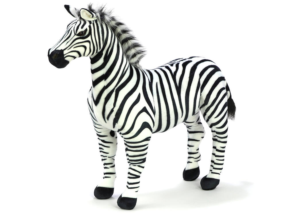 Plyšová zebra 87 cm