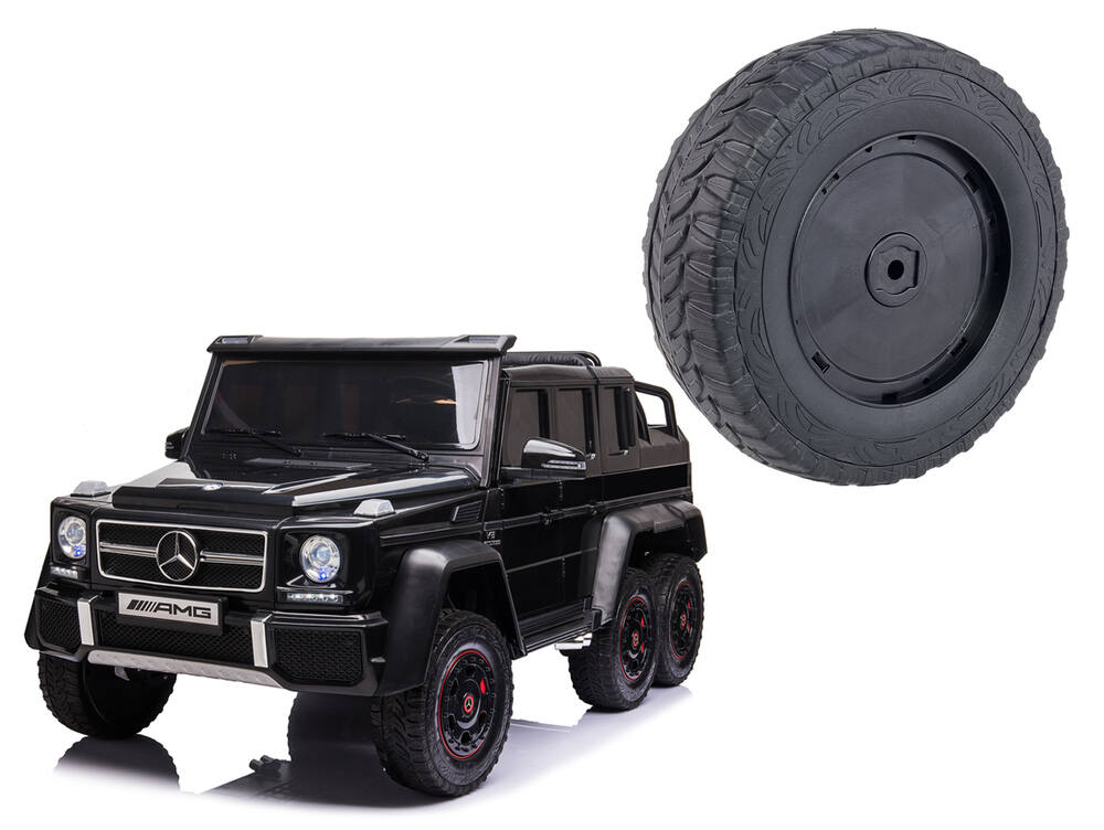 Detské autíčko Mercedes G63 verzia ABL1801 6x6 - náhradné koleso EVA univerzálna