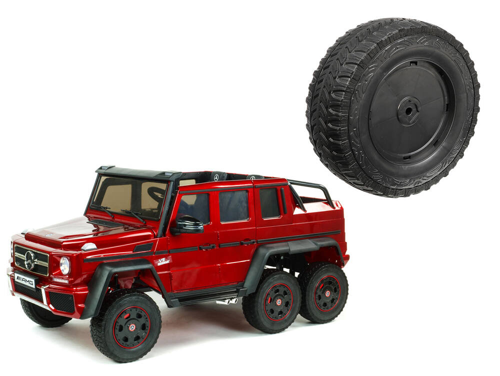 Dětské autíčko Mercedes-Benz G63 AMG (ABL-1801L) - náhradní kolo EVA přední/zadní pravé