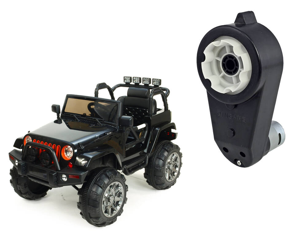 Detské autíčko džíp Wrangler 12V - náhradný motor s prevodovkou pre pohon kolies