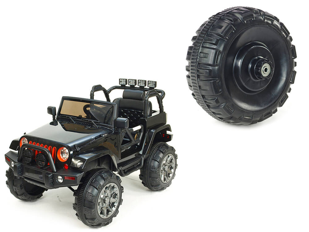 Dětské autíčko Wrangler BDM0905 - náhradní kolo EVA zadní pravé/levé