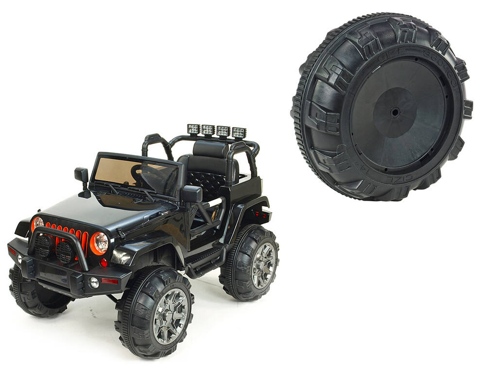Dětské autíčko Wrangler BDM0905 - náhradní kolo přední pravé/levé
