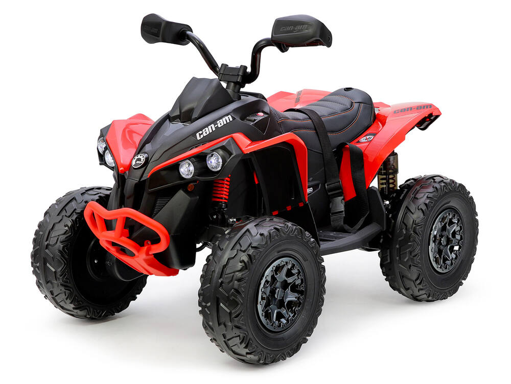 Dětská elektrická čtyřkolka Can-Am Renegade 4x4 24V/800W, červená (sestavené)