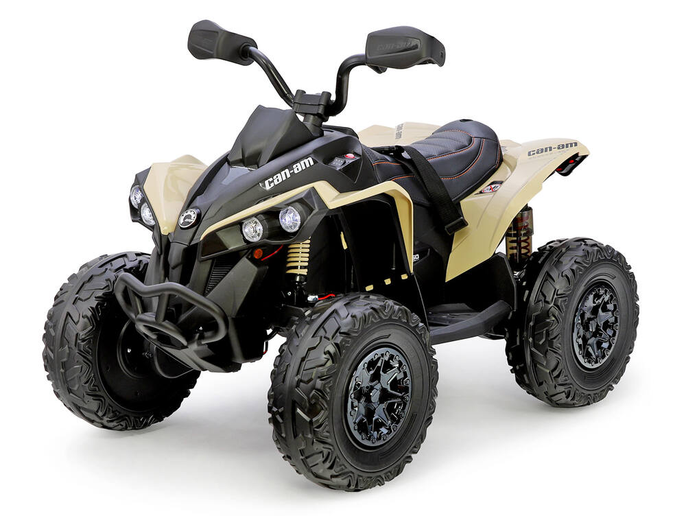 Dětská elektrická čtyřkolka Can-Am Renegade 4x4 24V/800W, khaki