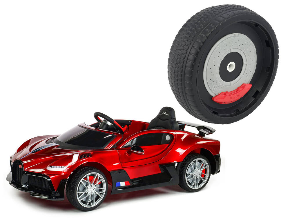 Detské elektrické autíčko Bugatti Divo – náhradné koleso EVA univerzálne