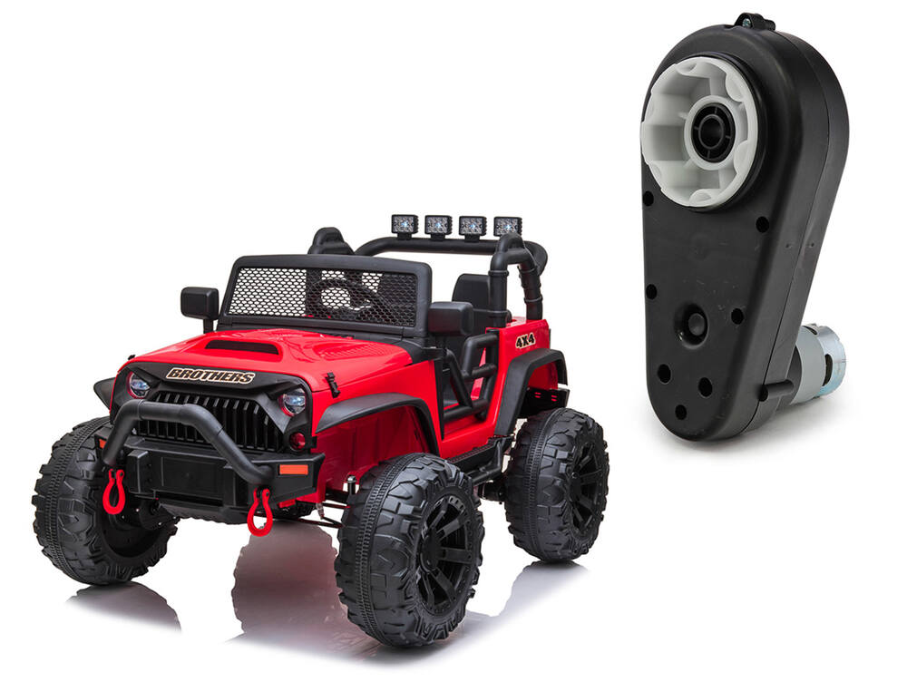 Dětské autíčko Džíp andos Brothers 4x4 24V - náhradní motor s převodovkou pro pohon kol