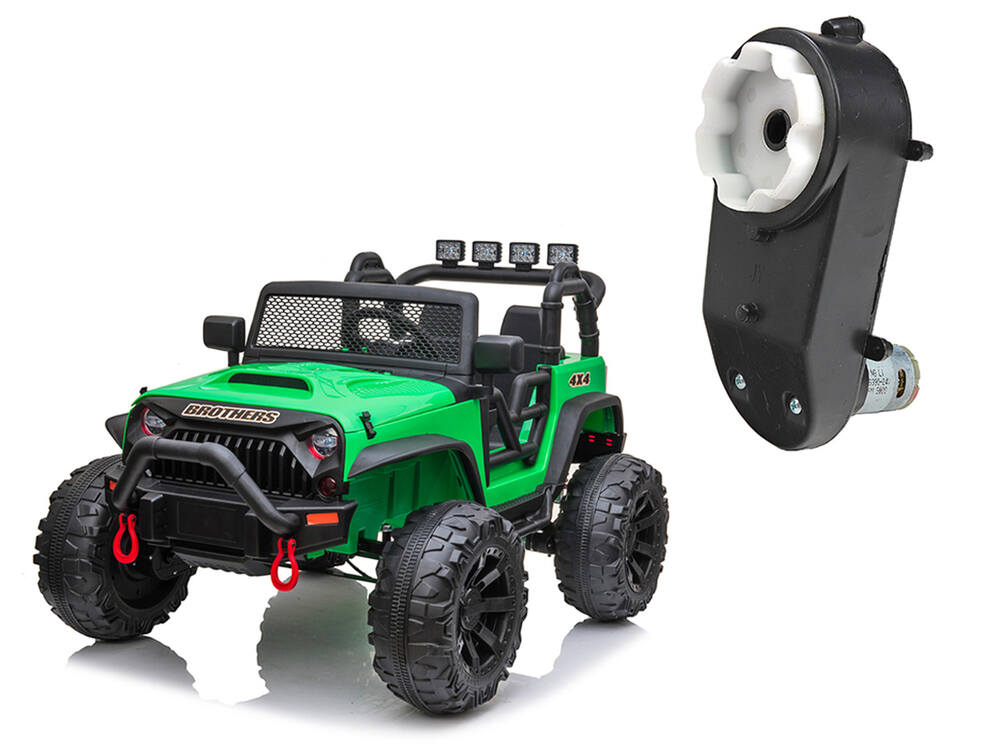 Dětské autíčko džíp andos Brothers 24V - náhradní motor s převodovkou pro řízení