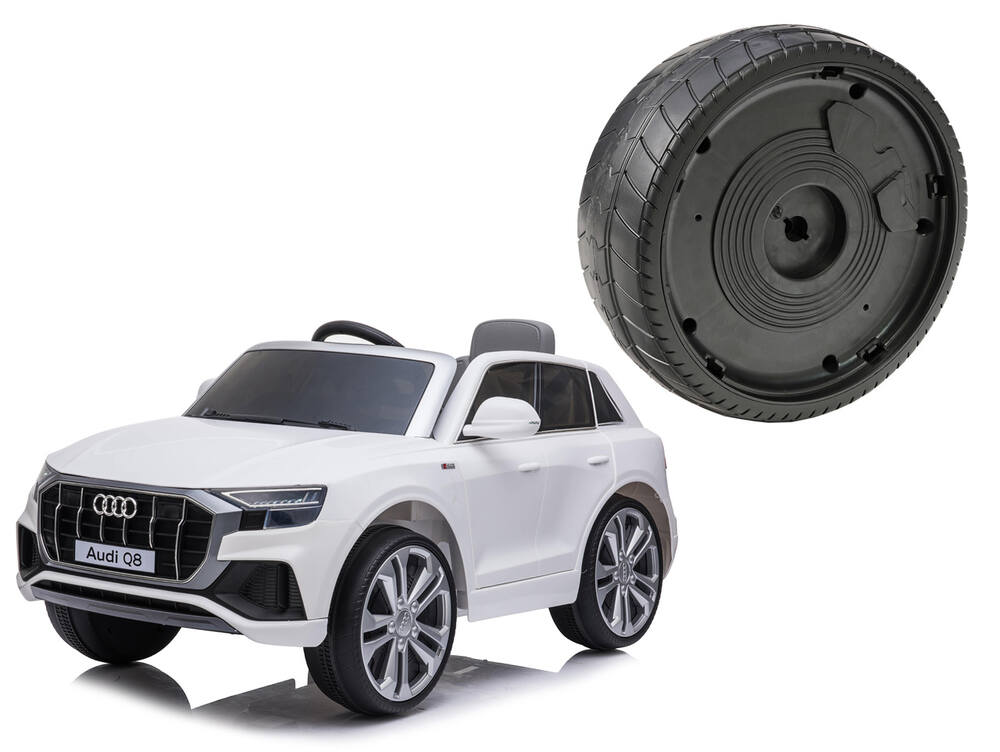 Dětské autíčko Audi Q8 - náhradní kolo EVA zadní pravé/levé