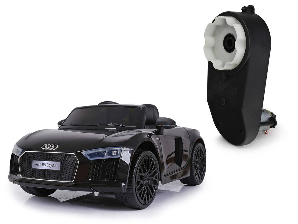 Dětské autíčko Audi R8 Spyder 12V - náhradní motor s převodovkou pro řízení