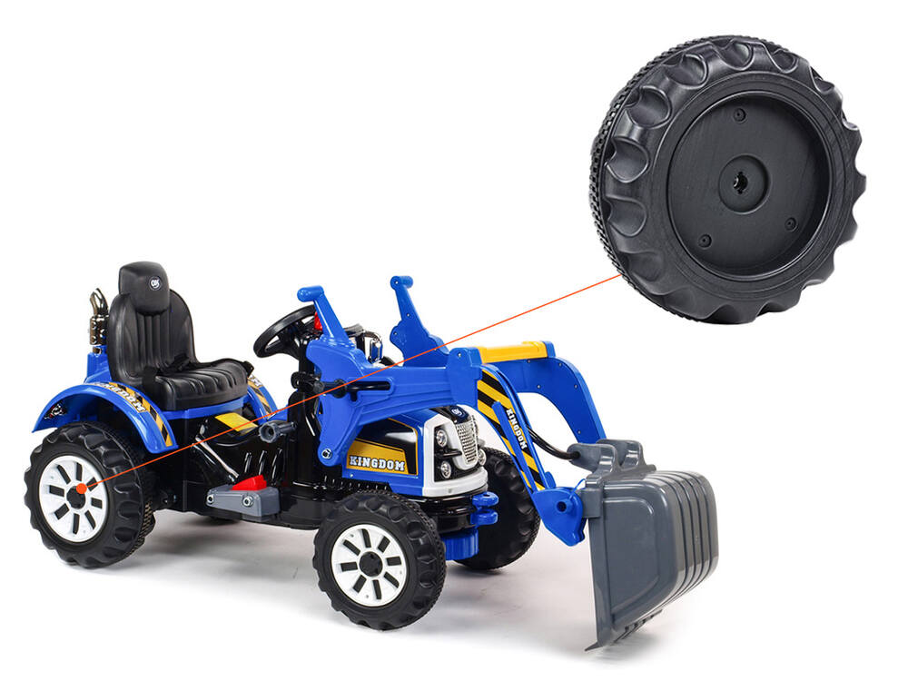 Dětský traktor Kingdom - náhradní kolo zadní pravé/levé