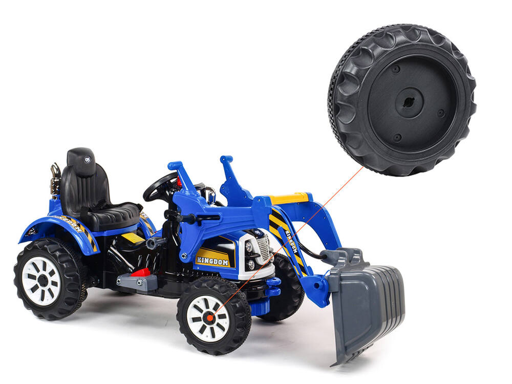 Dětský traktor Kingdom - náhradní kolo přední pravé/levé