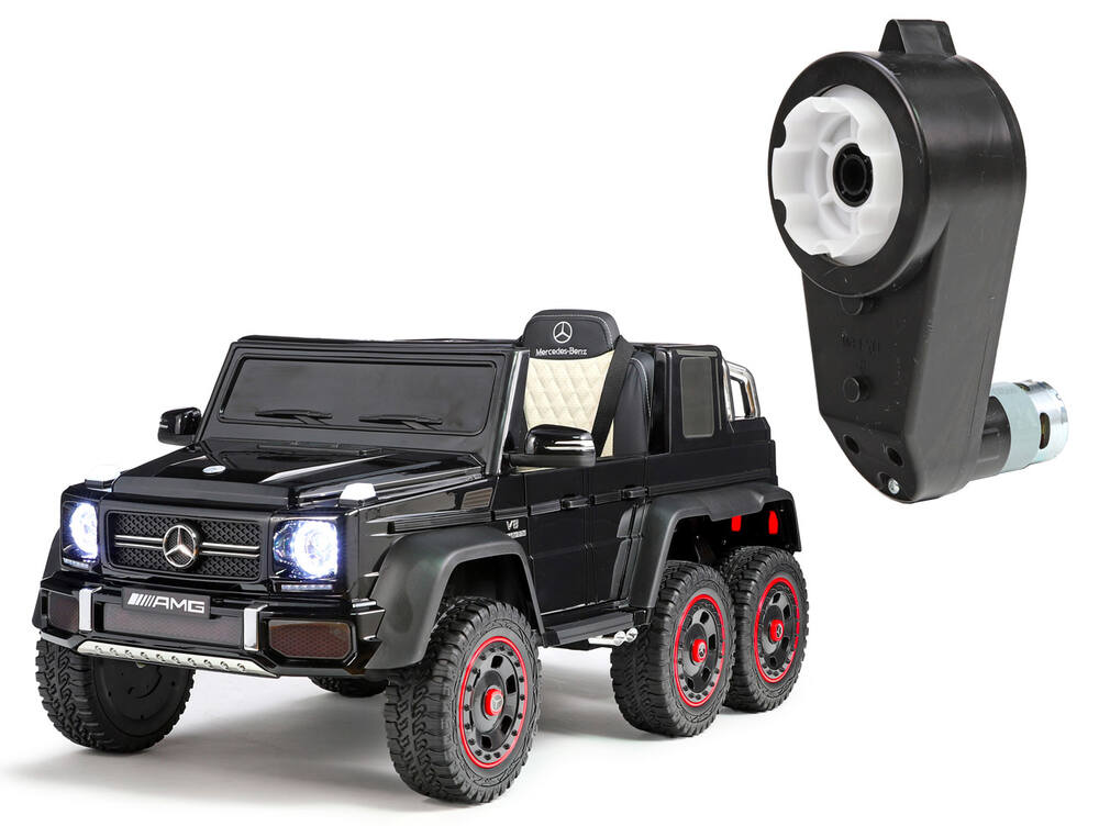 Dětské autíčko Mercedes-Benz G63 šestikolový 24V - náhradní motor s převodovkou pro pohon kol