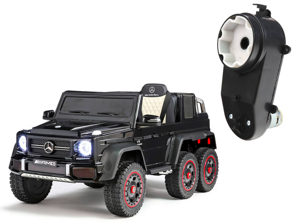 Dětské autíčko Mercedes-Benz G63 šestikolový 24V - náhradní motor s převodovkou pro řízení