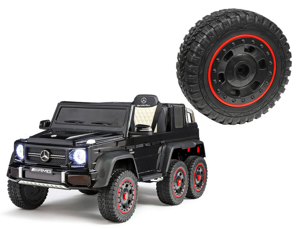 Dětské autíčko Mercedes-Benz G63 šestikolový 24V - náhradní kolo EVA univerzální