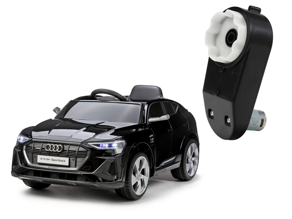 Dětské autíčko Audi e-tron S Sportback 4x4 12V - náhradní motor s převodovkou pro pohon kol