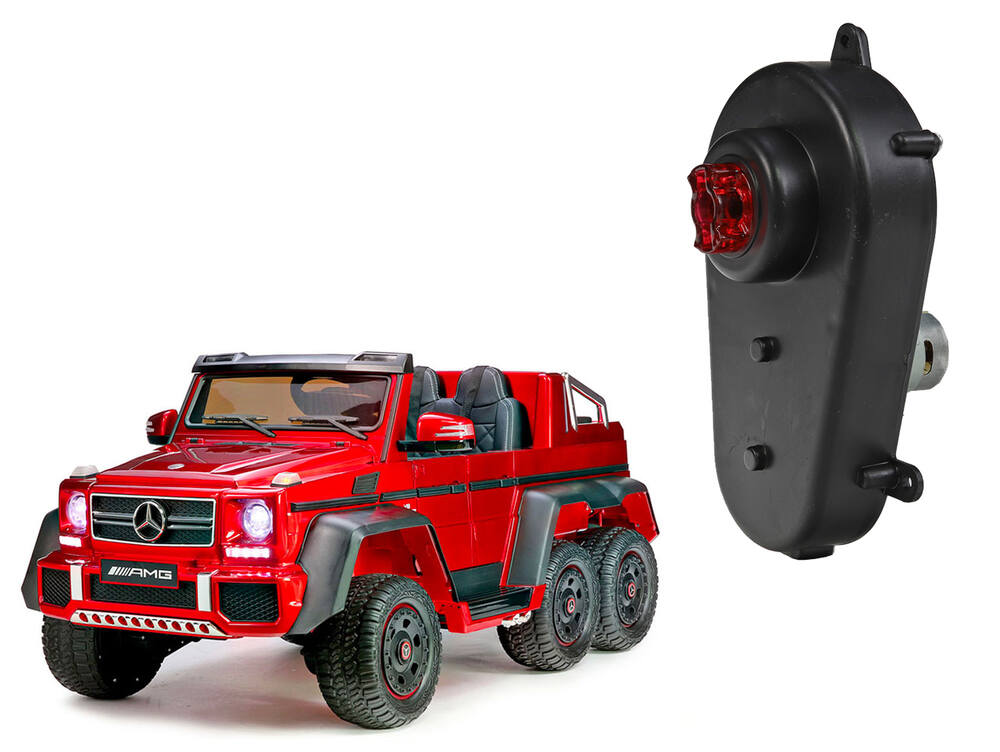 Detské autíčko Mercedes-Benz G63 6x6 - náhradný motor s prevodovkou pre riadenie