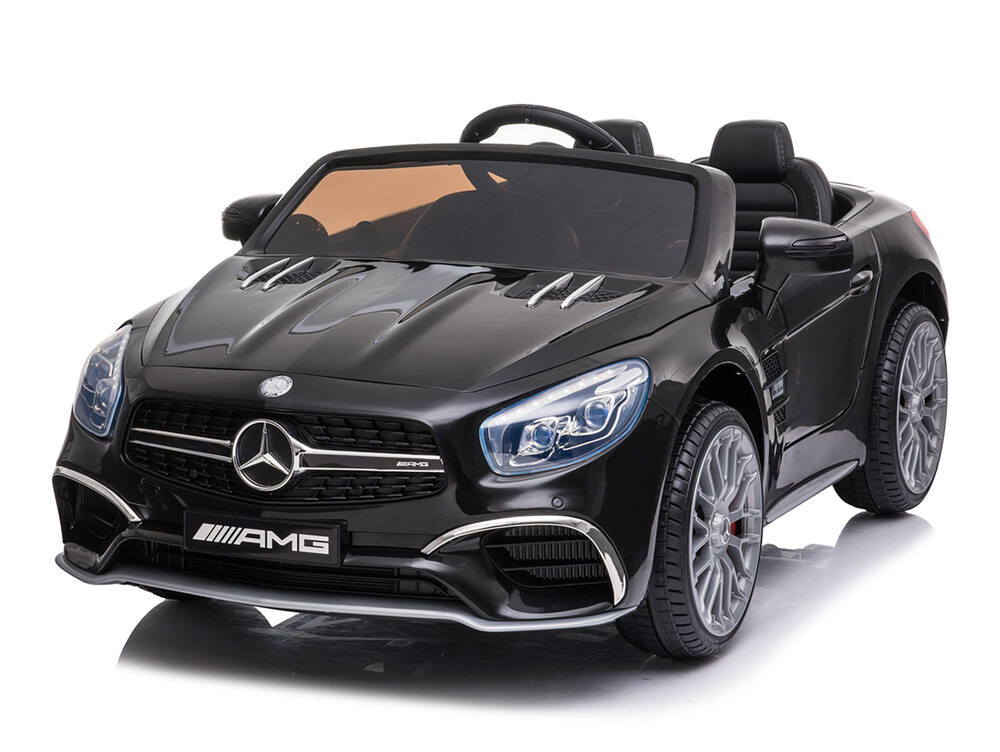 Elektrické autíčko Mercedes-Benz SL65 AMG, lakované černé
