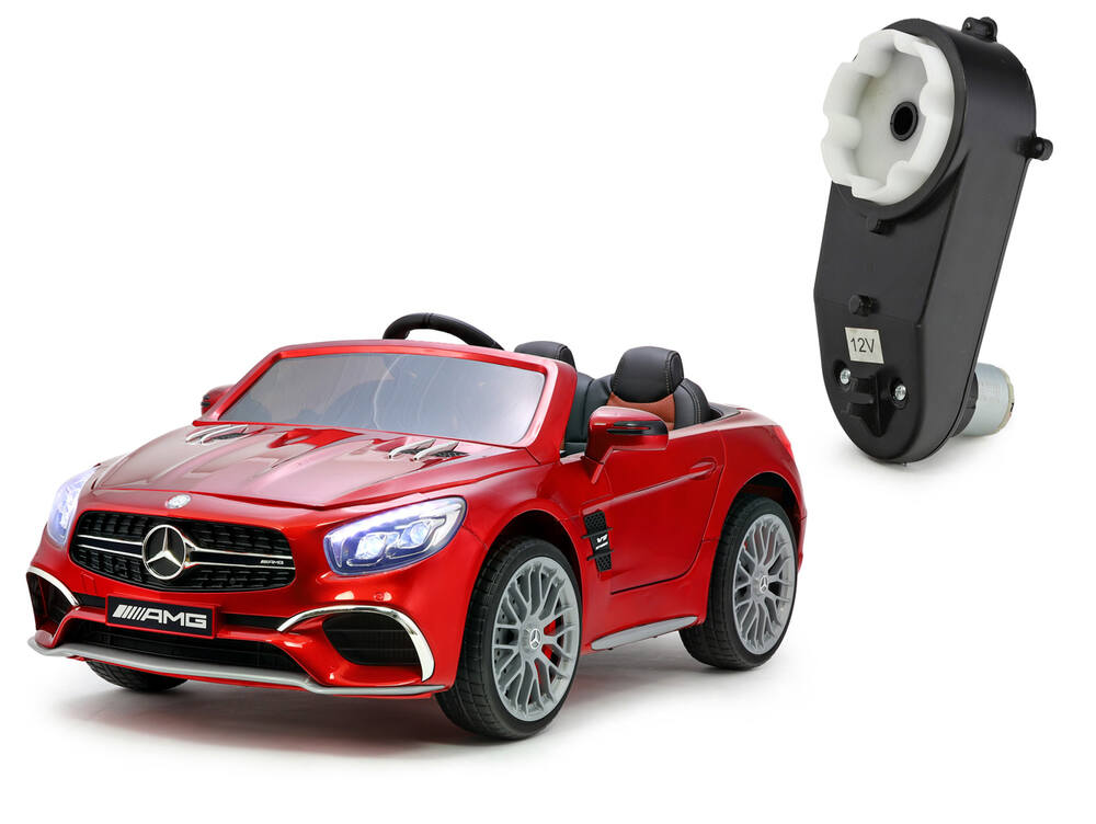 Dětské autíčko Mercedes-Benz SL65 AMG 12V - náhradní motor s převodovkou pro řízení