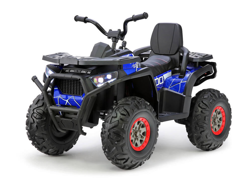 Detská elektrická štvorkolka andos® X-MAX 607 Spider 24V/400W, modrá