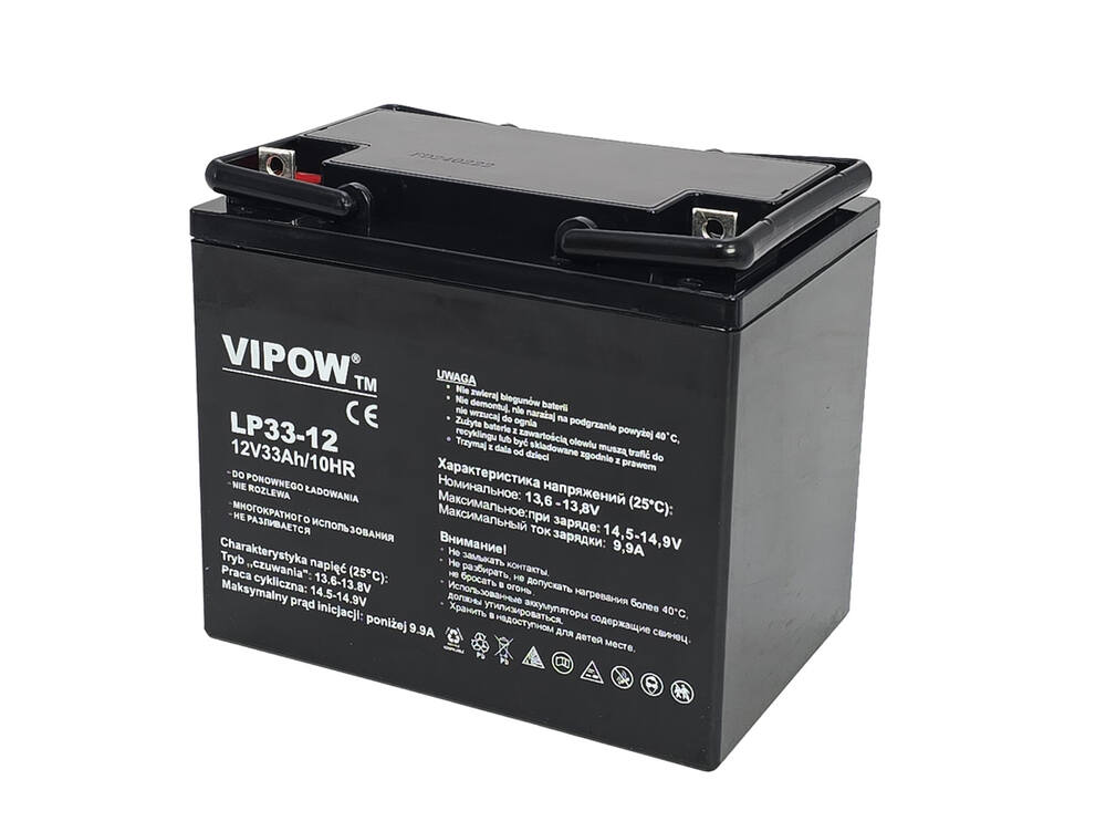 Gélová nabíjacia batéria 12V/33Ah