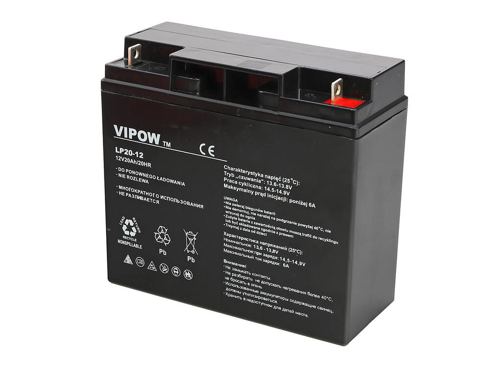 Gelová nabíjecí baterie 12V/20Ah