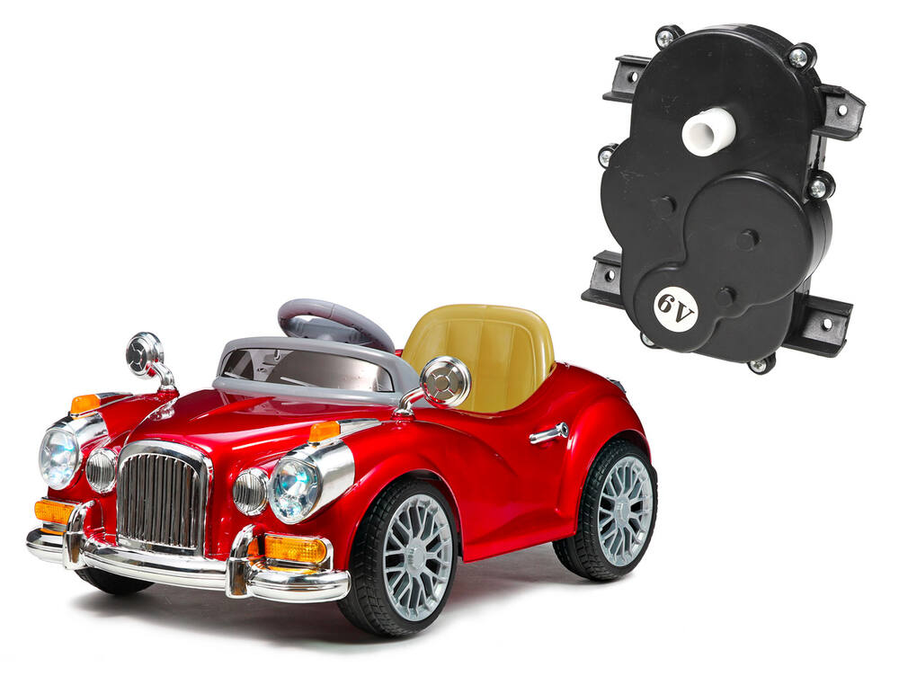 Dětské autíčko Retro 1950 - náhradní motor s převodovkou pro řízení