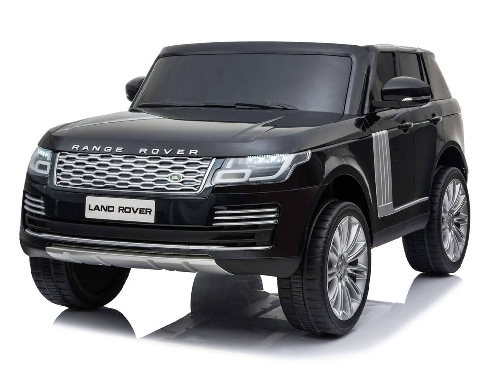 Elektrické autíčko pro dvě děti SUV Range Rover HSE 4x4, lakované černé