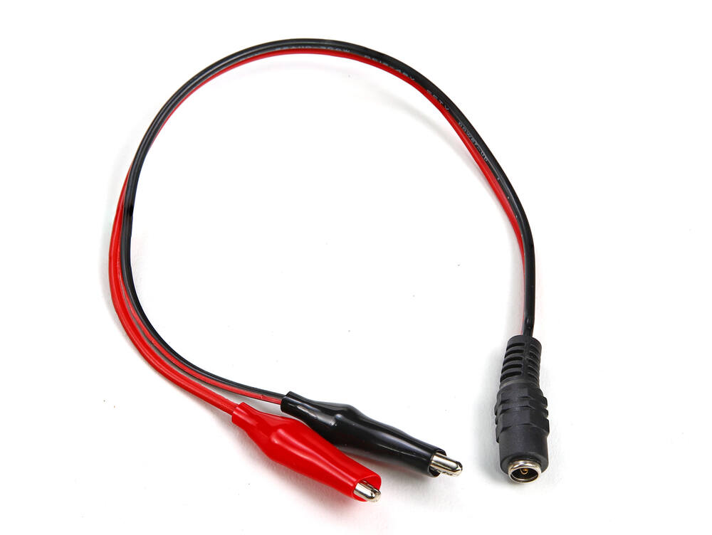 Kabelový adapter s krokosvorkami pro nabíjení externí baterie