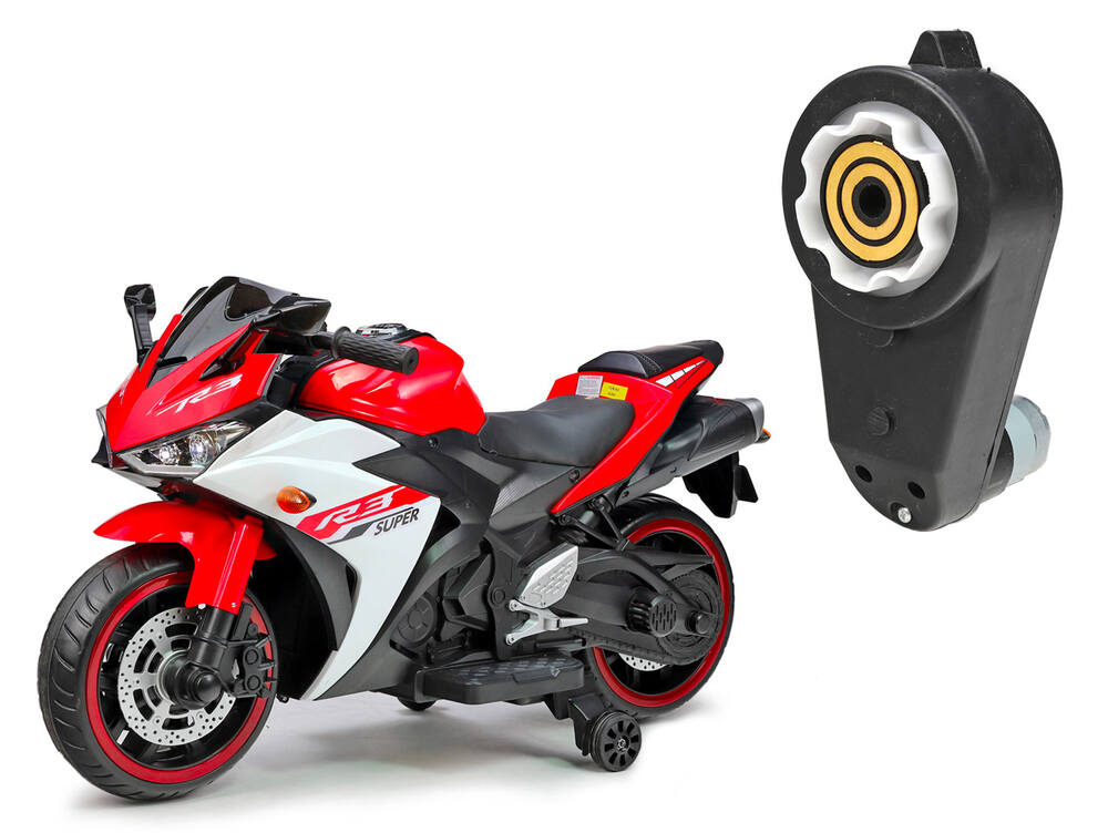 Dětská motorka Supersport R3 - náhradní motor s převodovkou pro pohon kol