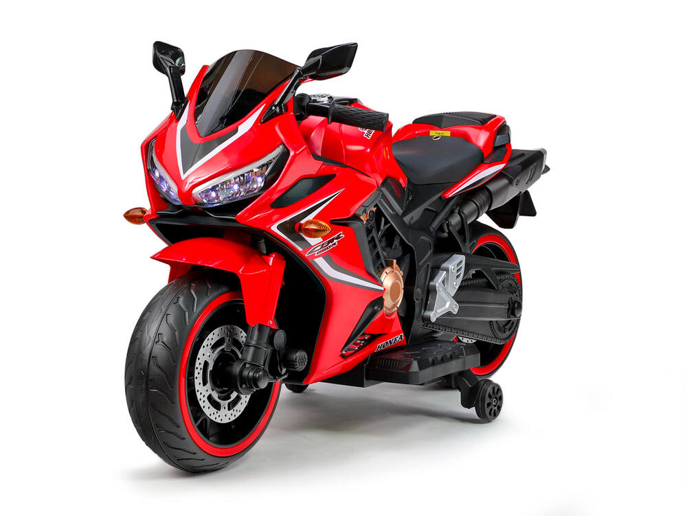 Dětská elektrická motorka CBR 650, červená