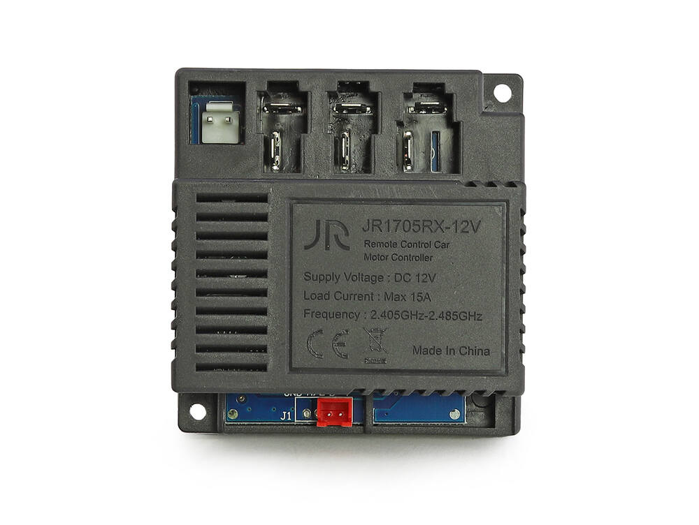 Náhradní řídící jednotka JR1705RX-12V konektor 2pin pro dětská elektrická vozítka