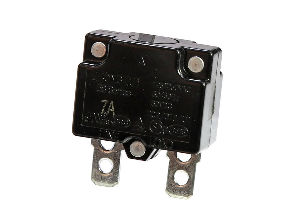 Resetovací pojistka 7 A pro dětská elektrická vozítka