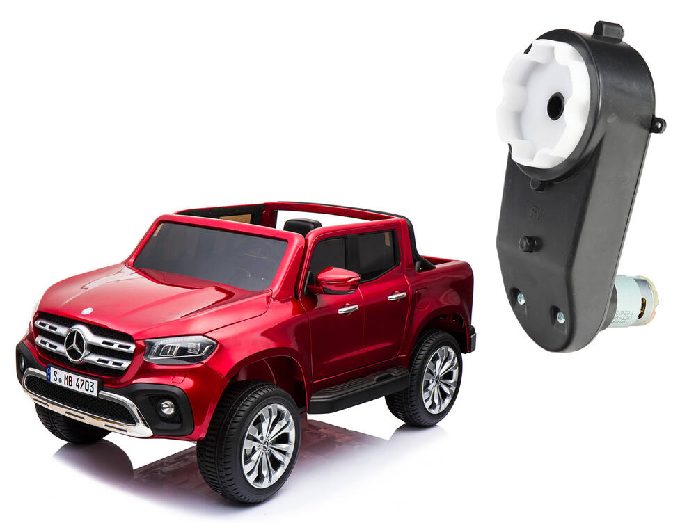 Dětské autíčko Mercedes-Benz X-Class 4x4 - náhradní motor s převodovkou pro řízení typ A