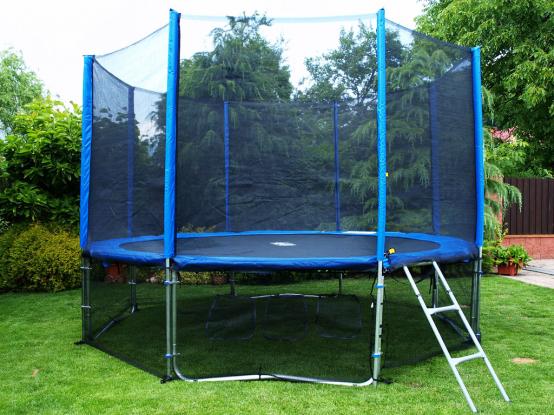 Zahradní trampolína s ochrannou sítí 305 cm