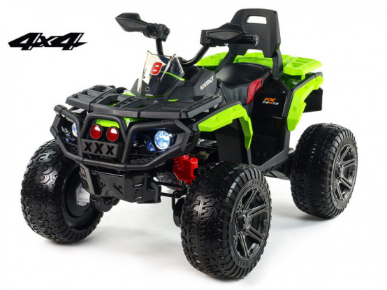 Maverick 4x4 - dětská elektrická čtyřkolka, zelená