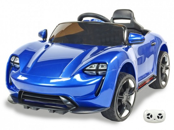 NEON QLS s 2.4G diaľkovým ovládaním, LED osvetlením, EVA kolesá, MP3, TF, USB, MODRÉ LAKOVANÉ