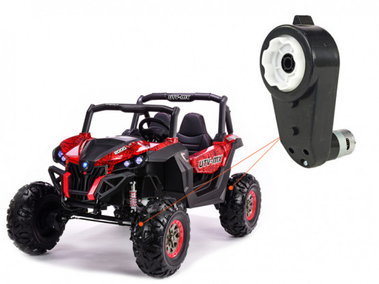 Náhradní elektrický motor s převodovkou (pohon kol) pro dětskou buginu X-MAX 4x4