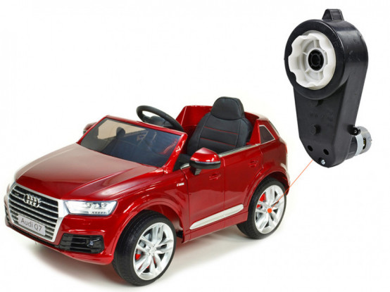 Dětské autíčko Audi Q7 NEW (model HL159) - náhradní elektrický motor s převodovkou pro pohon kol