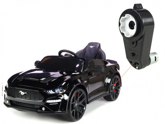 Dětské autíčko Ford Mustang GT 24V - náhradní elektrický motor s převodovkou pro pohon kol