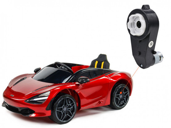 Dětské autíčko McLaren 720S - náhradní elektrický motor s převodovkou pro pohon kol