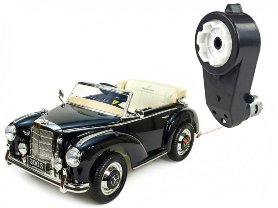 Dětské autíčko Mercedes-Benz 300S - náhradní elektrický motor s převodovkou pro pohon kol