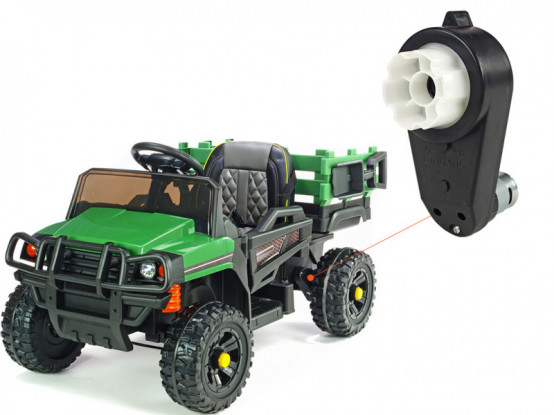Dětské autíčko Farm Trac - náhradní elektrický motor s převodovkou pro pohon kol