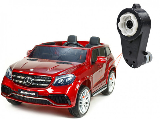 Dětské autíčko Mercedes-Benz GLS63 4x4 - náhradní elektrický motor s převodovkou pro pohon kol