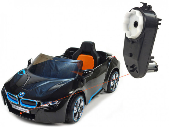 Dětské autíčko BMW i8 - náhradní elektrický motor s převodovkou pro řízení