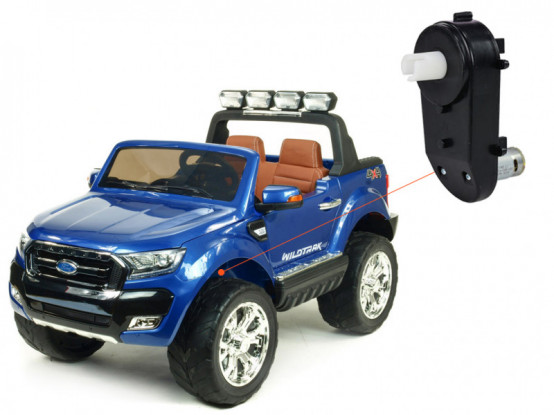 Dětské autíčko Ford Ranger Wildtrak 4x4 - náhradní elektrický motor s převodovkou pro řízení