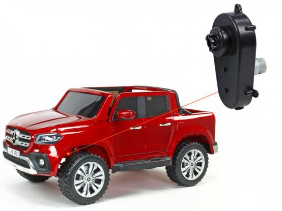 Dětské autíčko Mercedes-Benz X-Class 4x4 - náhradní motor s převodovkou pro řízení typ B